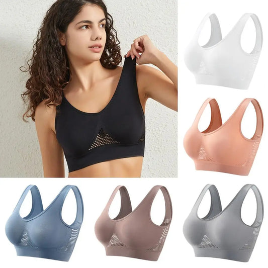 Breathable Push-Up Sports Bra for Women